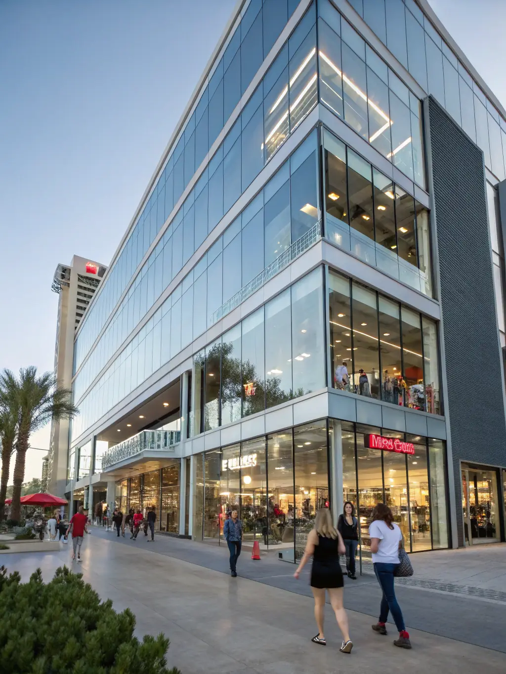 A mixed-use commercial property featuring both office and retail spaces, highlighting diverse investment opportunities with PrimeEstate.